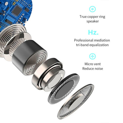 YX08 Ultra-light Ear-hook Stereo Wireless V5.0 Bluetooth Earphones, Binaural, Double