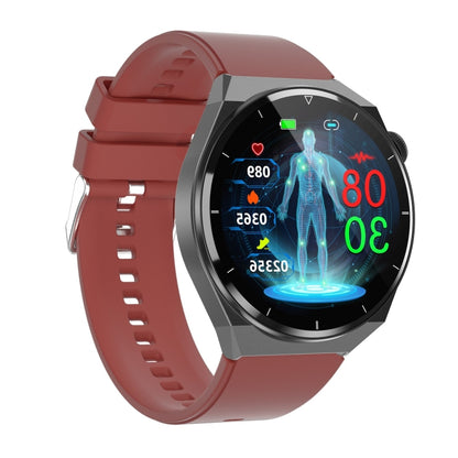 TK20 1.39 inch Silicone Band Smart Watch Supports ECG / Remote Families Care / Body Temperature Monitoring, Silicone Band (Red), Silicone Band (Black), Silicone Band (Blue)