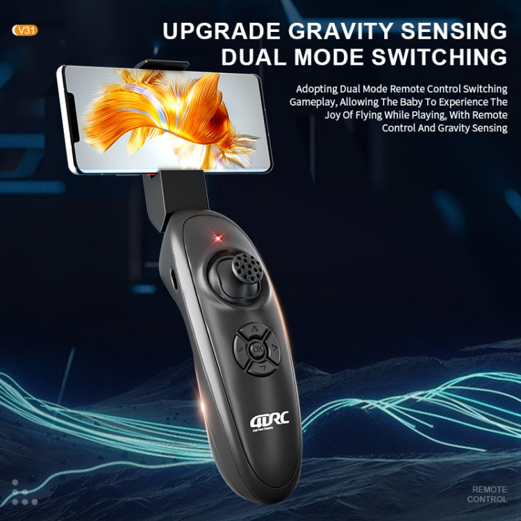 V31 EVA Foam Drop Resistant Quadcopter Remote Control Drone, without Camera, With 4K Camera