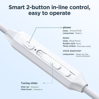 JOYRO0M JR-EW02 3.5mm In-Ear Wired Earphone, Length: 1.2m, JR-EW02