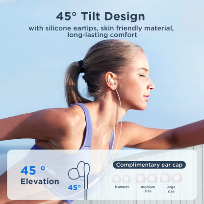 JOYRO0M JR-EW02 3.5mm In-Ear Wired Earphone, Length: 1.2m, JR-EW02