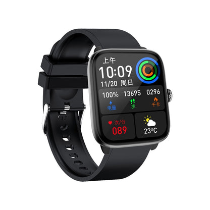 T20 1.96 inch IP67 Waterproof Silicone Band Smart Watch, Supports Dual-mode Bluetooth Call / Heart Rate Monitoring