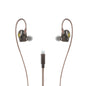 WK YC08 8 Pin Transparent Music Call Wired Earphone, Length: 1.2m, 8 Pin