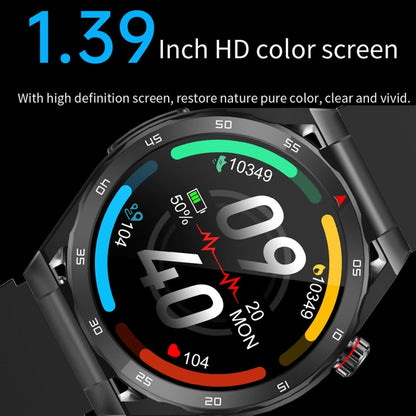 ET450 1.39 inch IP67 Waterproof Silicone Band Smart Watch, Support ECG / Non-invasive Blood Glucose Measurement, ET450 (Black), ET450 (Red), ET450 (Blue)