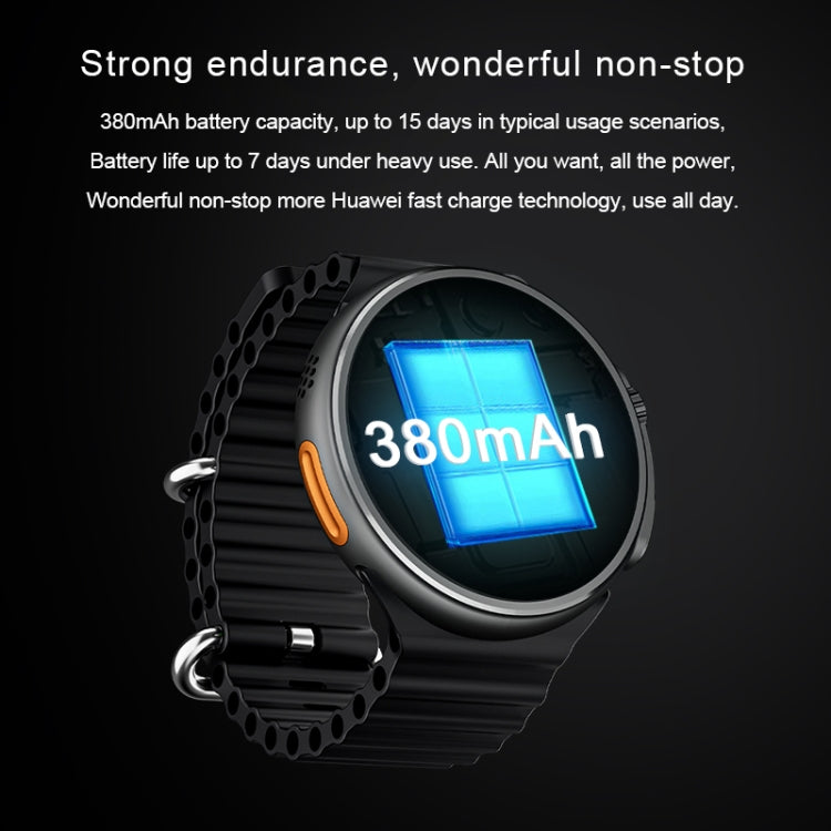 V3 Ultra Max 1.6 inch TFT Round Screen Smart Watch Supports Voice Calls/Blood Oxygen Monitoring