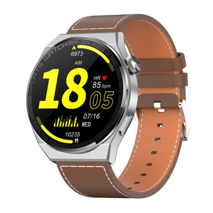 KT62 1.36 inch TFT Round Screen Smart Watch Supports Bluetooth Call/Blood Oxygen Monitoring, Silicone Strap, Leather Strap, Steel Strap