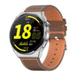 KT62 1.36 inch TFT Round Screen Smart Watch Supports Bluetooth Call/Blood Oxygen Monitoring, Silicone Strap, Leather Strap, Steel Strap