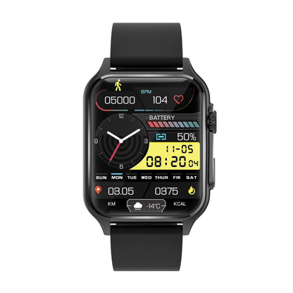 KT64 1.96 inch IPS Screen Smart Watch Supports Bluetooth Calls/Blood Oxygen Monitoring