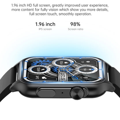 KT64 1.96 inch IPS Screen Smart Watch Supports Bluetooth Calls/Blood Oxygen Monitoring