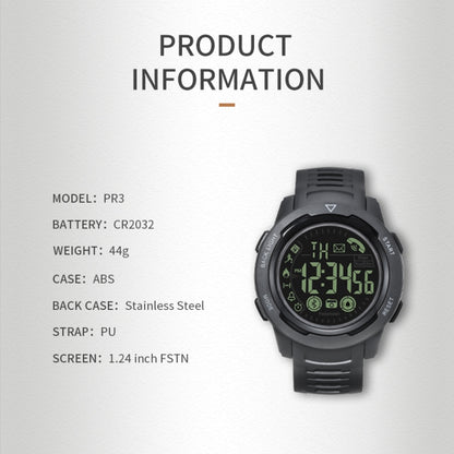 SPOVAN PR3 Outdoor Waterproof Bluetooth Smart Sports Watch