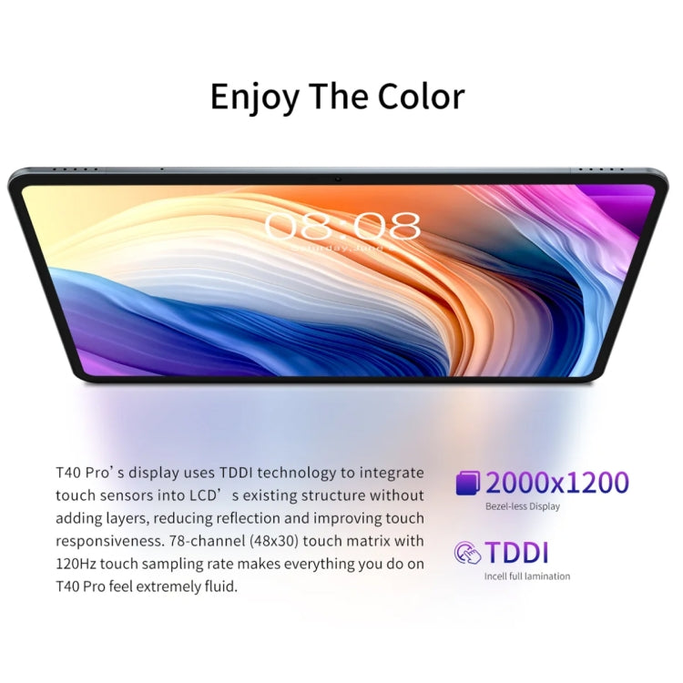 Teclast T40 Pro 2023 Tablet PC 10.4 inch,  Android 12 Unisoc T616 Octa Core, 4G LTE Dual SIM, T40 Pro 2023