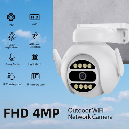 A8-C2 2MP Smart WiFi Surveillance IP Camera, Dual-light Full Color Night Vision / Two Way Audio / TF Card, US Plug, EU Plug, AU Plug, UK Plug