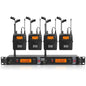 XTUGA RW2080 UHF Wireless Stage Singer In-Ear Monitor System, 2 BodyPacks, 4 BodyPacks, 5 BodyPacks, 6 BodyPacks, 8 BodyPacks, 10 BodyPacks