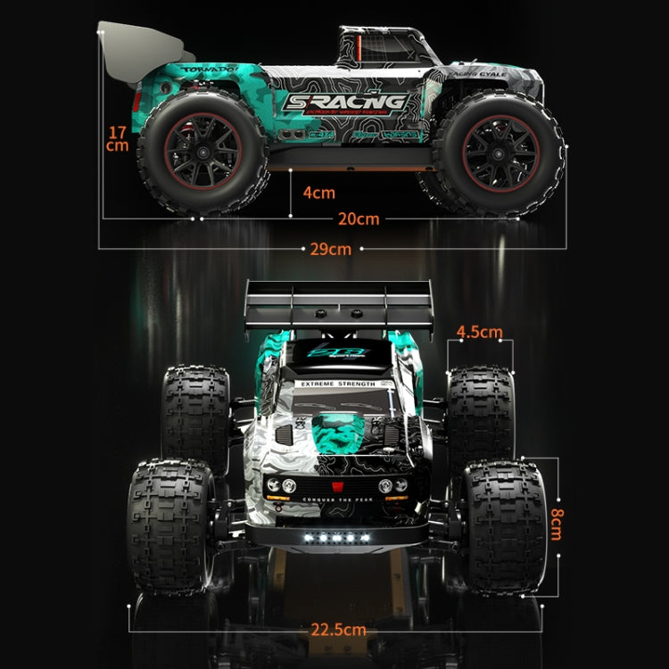 JJR/C Q146 Electric 4WD Alloy Bigfoot Short Card Off-Road Remote Control Car