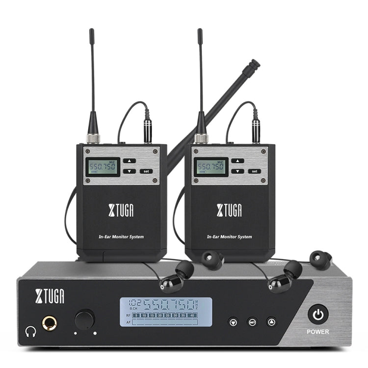 XTUGA  IEM1100 Professional Wireless In Ear Monitor System, 1 BodyPacks, 2 BodyPacks, 4 BodyPacks, 5 BodyPacks