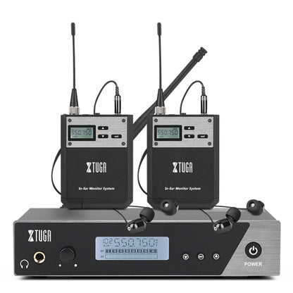 XTUGA  IEM1100 Professional Wireless In Ear Monitor System, 1 BodyPacks, 2 BodyPacks, 4 BodyPacks, 5 BodyPacks