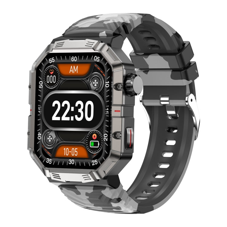 HAMTOD GW55 2.02 inch Screen IP68 Waterproof Smart Watch, Support Bluetooth Call / Heart Rate