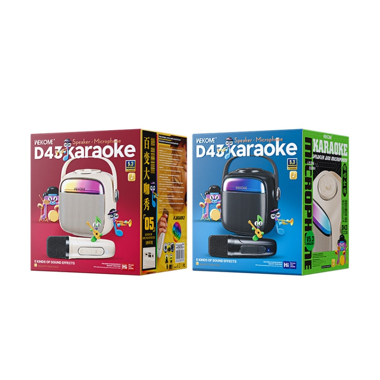 WK D43 Mini Karaoke Bluetooth Speaker