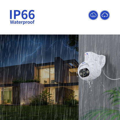 ESCAM PT304 HD 4MP Humanoid Detection Tracking WiFi Connection Sound Alarm Intelligent Night Vision H.265 Camera, US Plug, AU Plug, EU Plug, UK Plug