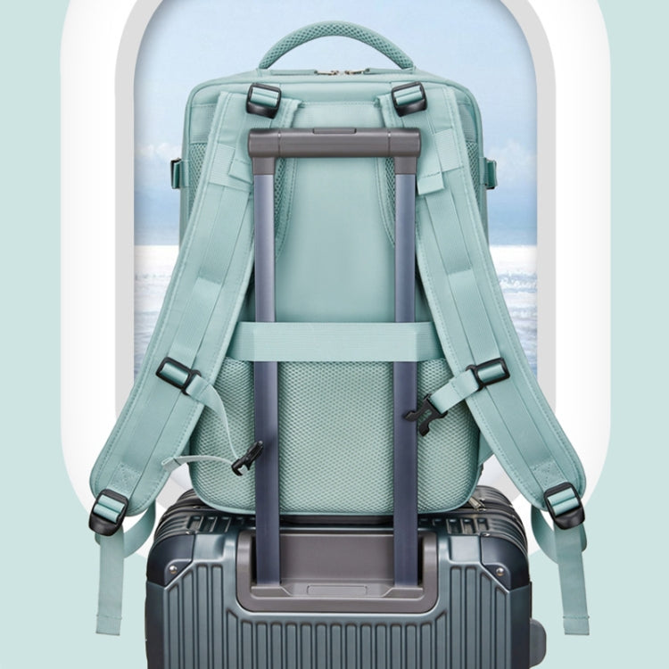 Outdoor Travel Large Capacity Shoulders Bag Laptop Backpack, Green, Black, Purple, Khaki, Pink, Dark Green, Army Green