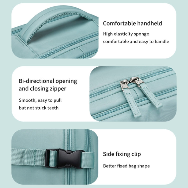 Outdoor Travel Large Capacity Shoulders Bag Laptop Backpack, Green, Black, Purple, Khaki, Pink, Dark Green, Army Green