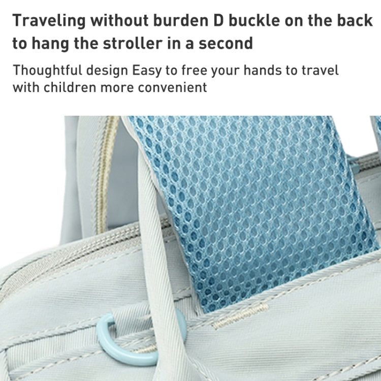 Multifunctional Mommy Bag Large Capacity Outgoing Baby Care Backpack, Grey, Blue, Black, Pink, Cartoon Bear, Classic Grey, Classic Black, Classic Blue