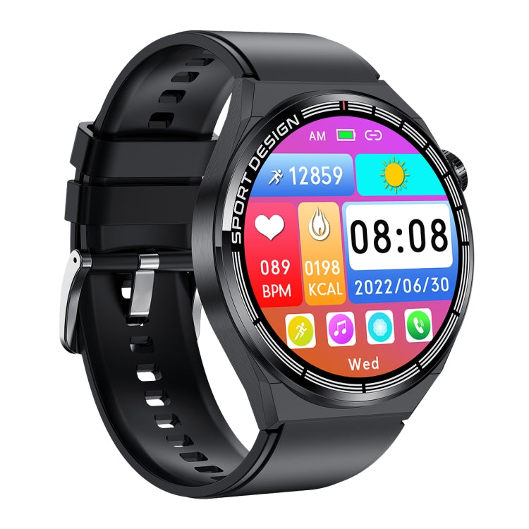 HDT MAX 1.60 inch Black Dial Silicone Band IP68 Waterproof Smart Watch Support Bluetooth Call, Black Dial Silicone Band