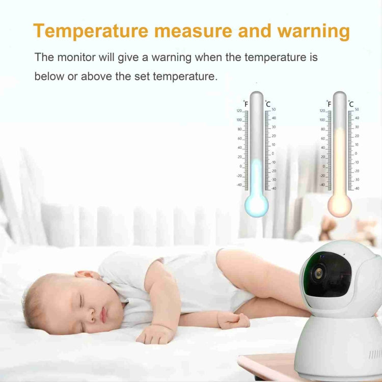 ABM700 5 inch Wireless Video Night Vision Baby Monitor Security Camera, ABM700