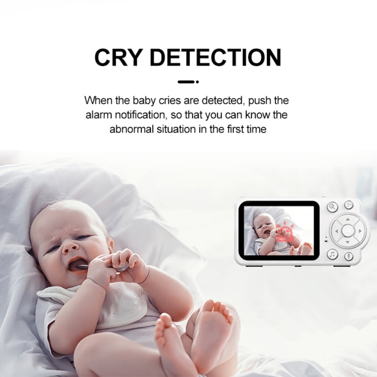 YE10-C3 2.8 inch 2.4G Wireless Video Night Vision Baby Monitor Security Camera, YE10-C3