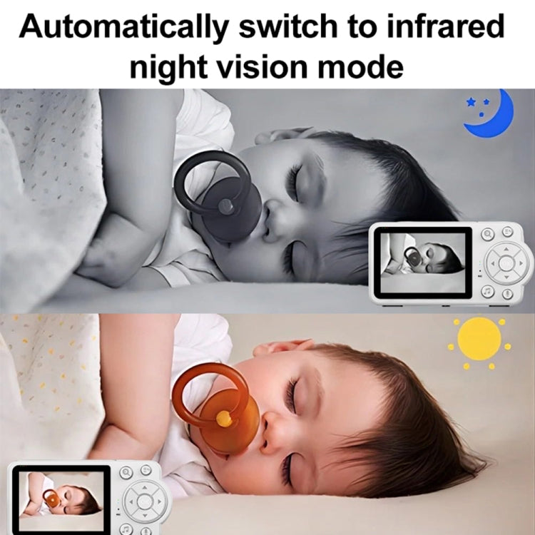 YE10-C3 2.8 inch 2.4G Wireless Video Night Vision Baby Monitor Security Camera, YE10-C3