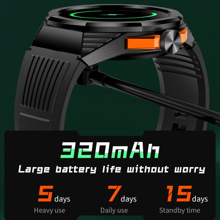 HT8 1.46 inch Round Screen Bluetooth Smart Watch, Support Health Monitoring & 100+ Sports Modes & Alipay