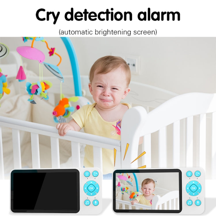 YE9-C1 5 inch Dual Mode 2.4G + 915M Video Night Vision Baby Monitor Security Camera, YE9-C1 (US Plug), YE9-C1 (EU Plug)