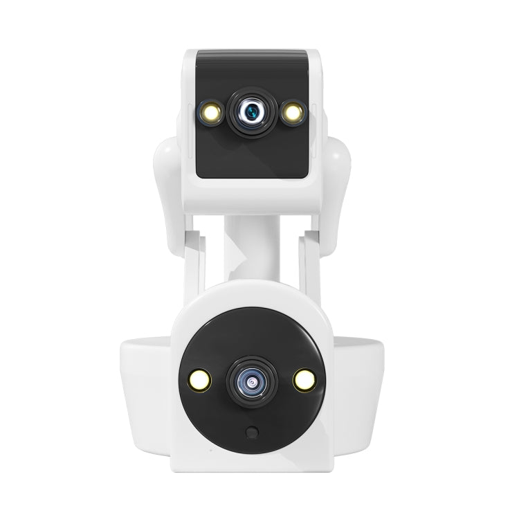 ESCAM PT212 4MP Dual Lens Robot Dog WiFi Camera Supports Cloud Storage/Two-way Audio/Night Vision, US Plug, UK Plug, EU Plug, AU Plug