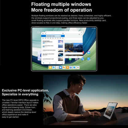 HUAWEI MatePad Pro 13.2 inch WiFi, with Smart Keyboard + Stylus, HarmonyOS 4 Hisilicon Kirin 9000S 12-core, Not Support Google Play, 16GB+1TB, with Smart Keyboard + Stylus
