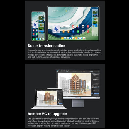 HUAWEI MatePad Pro 13.2 inch WiFi, with Smart Keyboard + Stylus, HarmonyOS 4 Hisilicon Kirin 9000S 12-core, Not Support Google Play, 16GB+1TB, with Smart Keyboard + Stylus