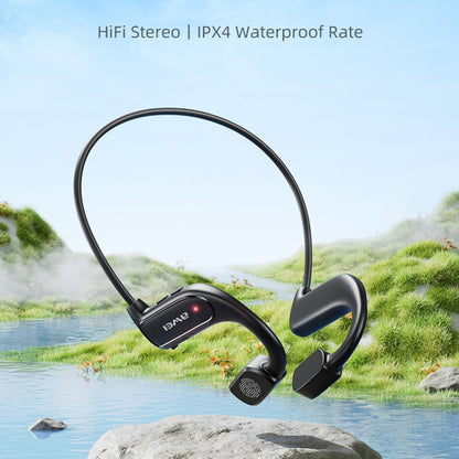 AWEI A897BL Air Conduction Noise Reduction Sports Bluetooth Earphones, A897BL