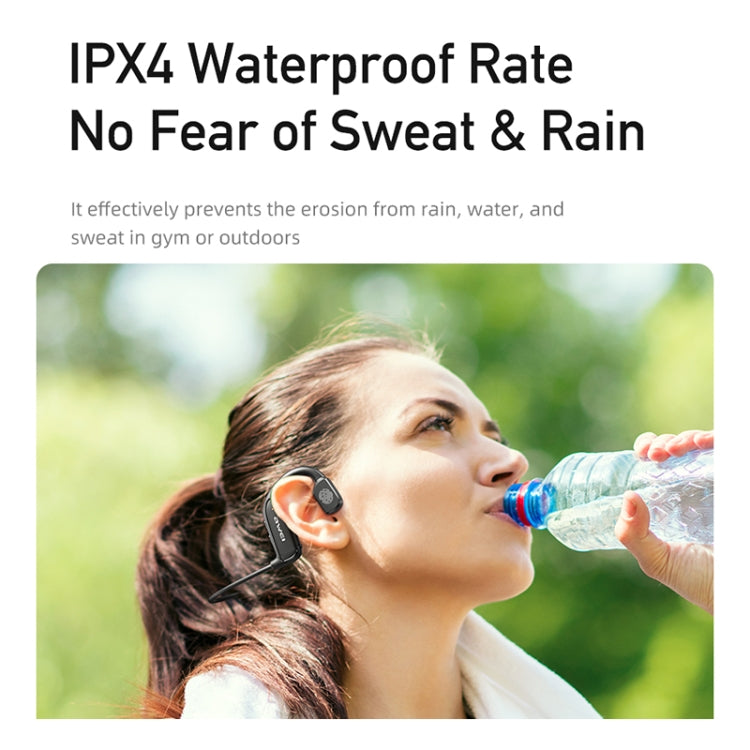 AWEI A897BL Air Conduction Noise Reduction Sports Bluetooth Earphones, A897BL