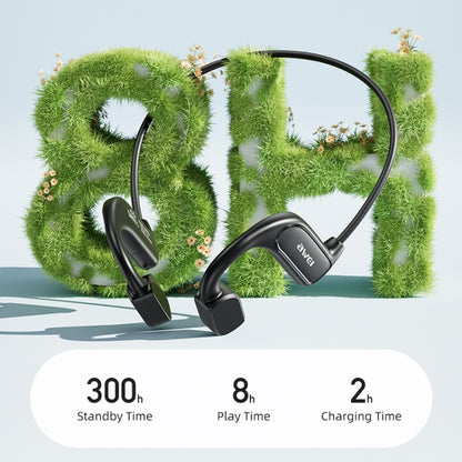 AWEI A897BL Air Conduction Noise Reduction Sports Bluetooth Earphones, A897BL