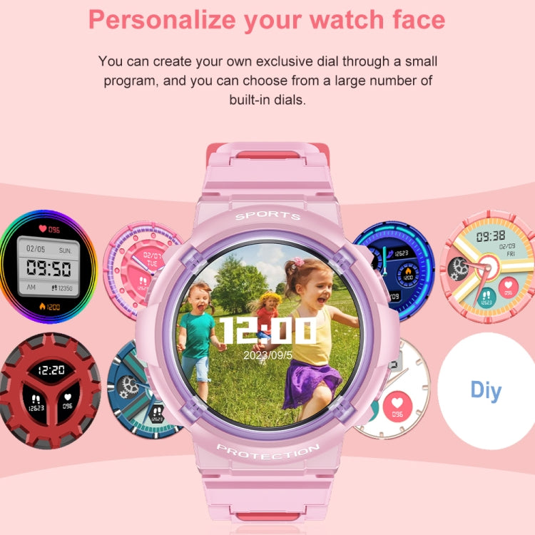 HT19 1.2 inch Round Screen IP68 Children Smart Watch, Support Sleep Monitoring