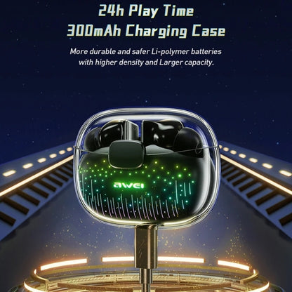 awei T52 ANC TWS Gaming Bluetooth Earbuds, T52