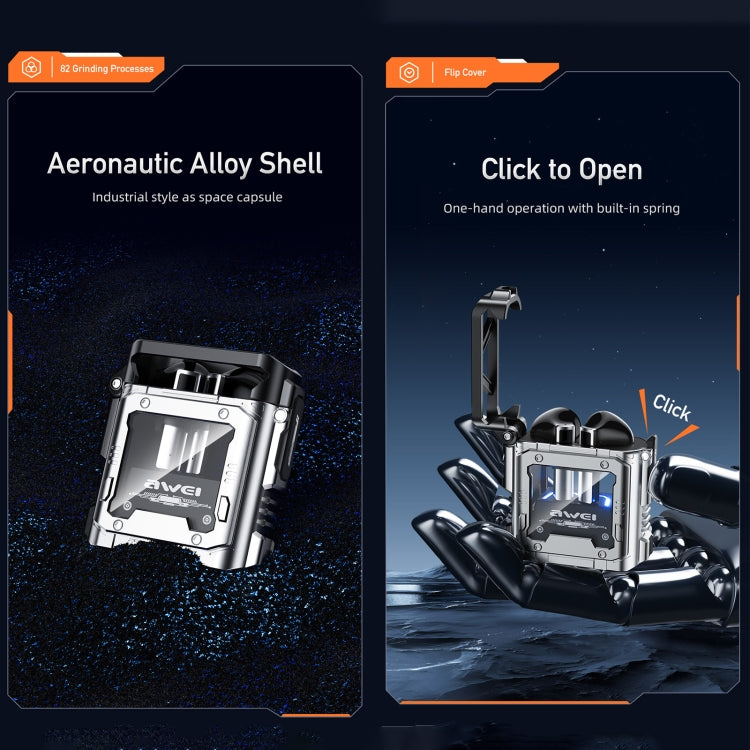 awei T63 Gaming TWS Bluetooth Earbuds, T63