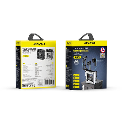 awei T63 Gaming TWS Bluetooth Earbuds, T63