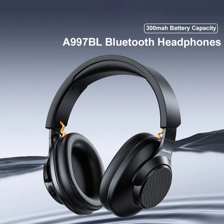AWEI A997BL Wireless Bluetooth Stereo Headset, A997BL
