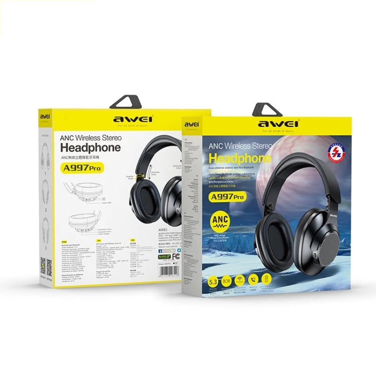 AWEI A997 Pro Active Noise Reduction Wireless Headset, A997 Pro