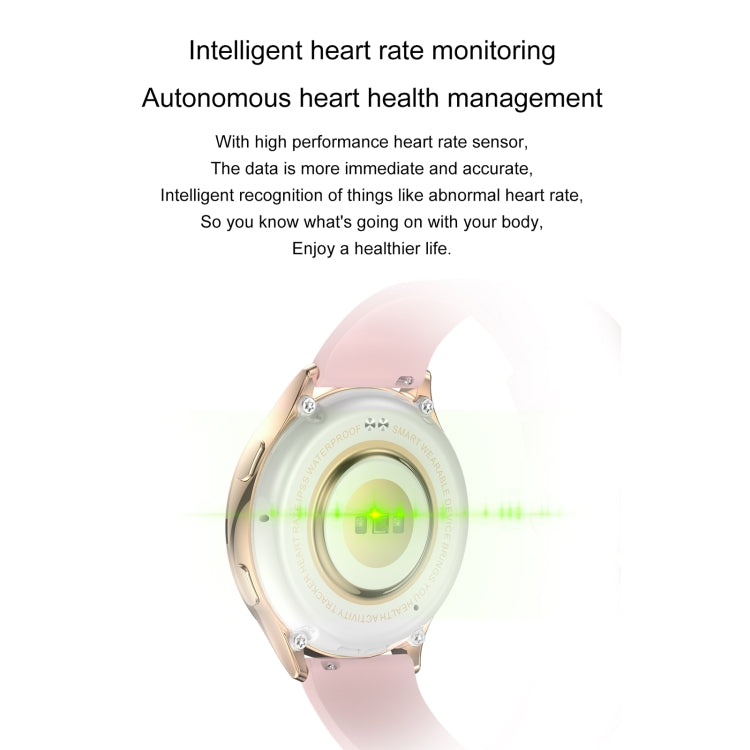 AK53 IP67 BT5.2 1.32inch Smart Watch Support Voice Call / Health Monitoring, Silicone Strap, Pearl Steel Strap, Steel Mesh Strap