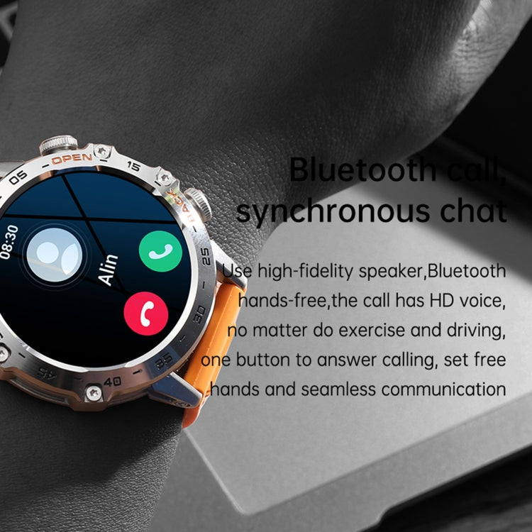 K52 1.39inch BT5.0 Smart Watch Support Heart Rate/ Sleep Detection