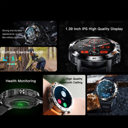 K52 1.39inch BT5.0 Smart Watch Support Heart Rate/ Sleep Detection