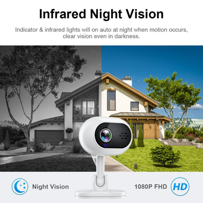 A4 1080P HD WiFi Smart Surveillance Camera Support Two-way Voice & Infrared Night Vision, A4