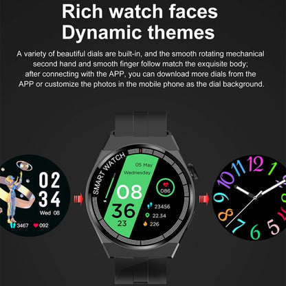 GT3 Smart Bracelet, 1.5 inch Smart Watch, Bluetooth Call / Heart Rate / Blood Pressure / Blood Oxygen