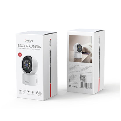 Yesido KM10 2.0MP Full Color Day and Night Smart Camera, UK Plug, EU Plug